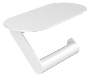 Držiak toaletného papiera Hansgrohe WallStoris vo farbe matná biela 27928700