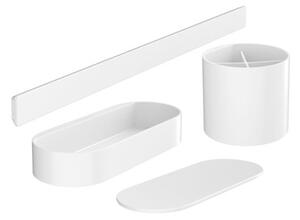 Sada doplnkov Hansgrohe WallStoris vo farbe matná biela 27968700