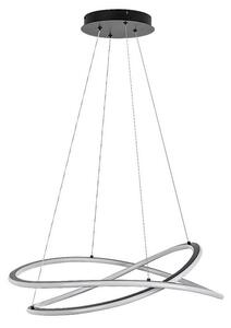 Závesné svietidlo LED 5800lm 3000–6500K čierna, biela IP20 Rabalux Malira 98072341