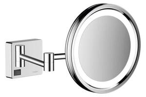 Kozmetické zrkadielko Hansgrohe AddStoris sklopné chróm 41790000