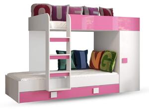 Multifunkčná posteľ Toledo 2 Farba: Ružová