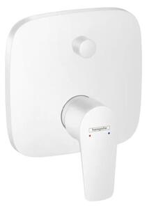 Sprchová a vaňová batéria Hansgrohe Talis E bez podomietkového telesa matná bílá 71745700