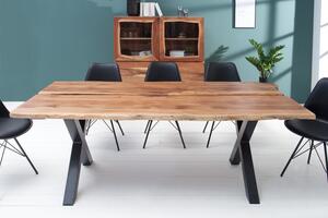 (3182) AMAZONAS luxusný masívny jedálenský stôl 200cm