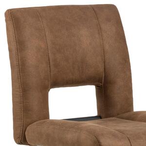Barová stolička Sylvia − hnedá 115 × 41,5 × 52 cm ACTONA