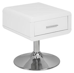 ACTONA Nočný stolík Comfort − biela 45 × 40 × 40 cm