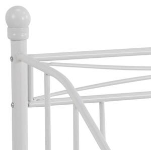 ACTONA Kovový rám postele Olivia − biela 90 × 200 cm
