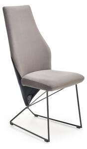 Jedálenská stolička K-485, 44x96x63, šedá