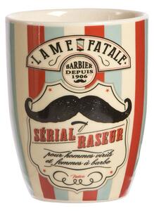 Šálka káva čaj bez ucha "Tumbrel Barbier" 12x8 cm - 400ml, porcelán (NT0275)