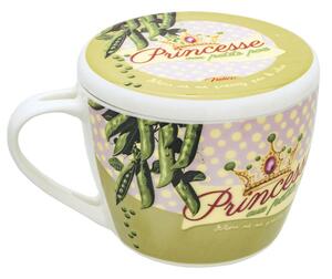 Polievková šálka "Princesse aux petits pois" D 12 x H, 10 cm, porcelán (NT0257)