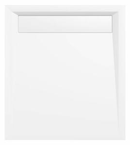 Sprchová vanička obdĺžniková Polysan VARESA 90x80 cm liaty mramor 71606