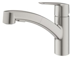 Drezová batéria GROHE Start s otočným ramienkom, 2 prúdy supersteel 30531DC1