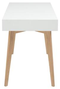 ACTONA Kancelársky stôl Tess − biela 76 × 120 × 60 cm