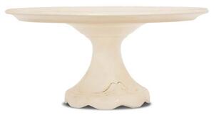 Servírovací podnos okrúhly Provence Ivory, vidiecka keramika, 16x33,5x33,5 (90800 AP)