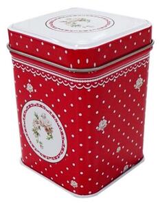 Krabička plechová "Elegant red" (EG20867)