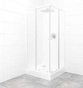 Set sprchovacieho kúta a vaničky, štvorec 90x90 cm Multi Basic SIKOBKMUQ90CH0