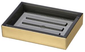 Mydelnička VENEZIA GOLD, 7007359, rozmer 12,5 x 9,5 x 2,5 cm, IMPOL TRADE