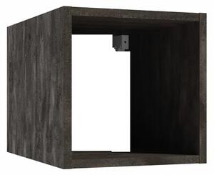 Policový box Naturel Stilla 30x30x44 cm čierna STILLAA03009