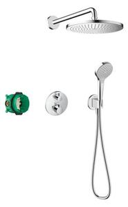 Sprchový systém Hansgrohe Croma pod omietku s termostatickou batériou chróm 27954000