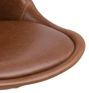 Sada 2 ks − Jedálenská stolička Dima − hnedá 85 × 48,5 × 55 cm