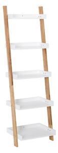 Set poličky a nosníkov Naturel Home biela/orech mat 53,5x170x40 cm HOMEP5B