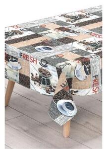 Obrus PVC 80A, metráž, 20 m x 140 cm, ranná káva, IMPOL TRADE