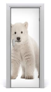 Samolepiace fototapety na dvere Ľadový medveď 95x205 cm