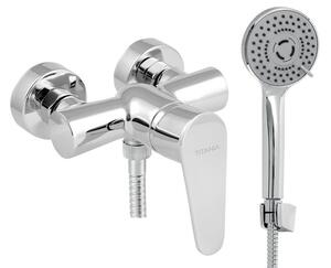 Sprchová batéria Novaservis Titania Fresh Eco so sprchovacím setom 100 mm chróm 96065,0E