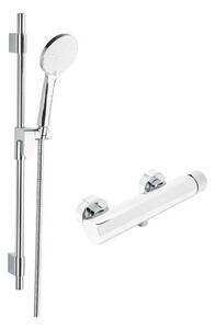 Sprchová batéria SAT Evolution so sprchovacím setom 150 mm chróm SATBSEVO268SET