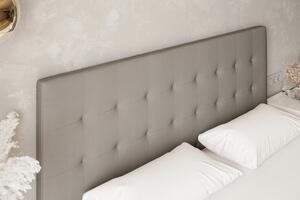 - Dizajnová čalúnená posteľ ONTARIO FARBA: tmavosivá, ROZMER: Pre matrac 180 x 200 cm