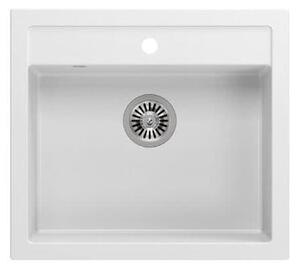 Drez Quadron BILL110 snehovo biela nerez elom HCQB6054U1_BS