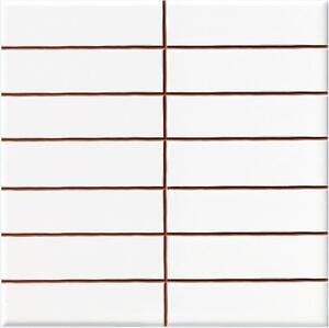 Obklad Vilar Albaro precorte white 20x20 cm lesk PRECO251WHL