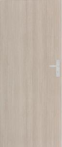 Bezpečnostné vchodové RC2 dvere Naturel Technické pravé 80 cm dub bielený B2DB80P