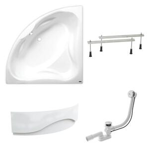 Rohová vaňa Laguna Royale 150x150 cm akrylát ľavá aj pravá SIKORO1500ANP