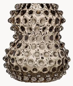 Ručne fúkaná váza Hobnail Birdie, V 13 cm