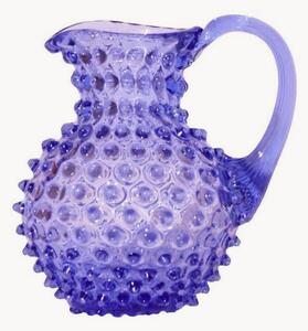 Ručne fúkaný džbán Hobnail