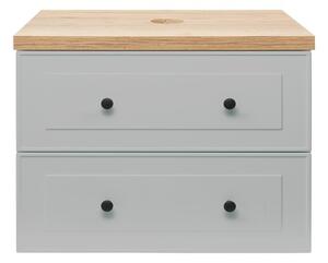 Kúpeľňová skrinka pod dosku Naturel Forli 100x45x46 cm šedá mat FORLI100GMD