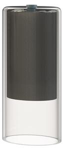 Nowodvorski CAMELEON CYLINDER S TR/BL 8544 | sklenené tienidlo h=15 cm