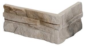 Roh Fasádny Stones Patan soft grey 13x10 cm reliéfny RPATANSOGR