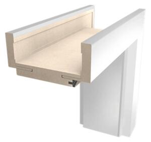 Obložková zárubňa Naturel 80 cm pre hrúbku steny 9,5-11,5 cm ľavá, pre sklenené dvere O2BM80LG