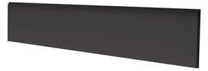 Sokel Rako Taurus Color čierna 10x60 cm mat TSASZ019.1