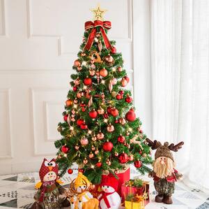 Tutumi, vianočné ozdoby na stromček 34ks SYSD1688-026, ružová, CHR-05013