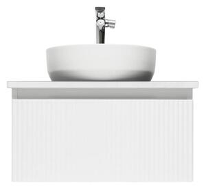 Kúpeľňová skrinka s umyvadlom a bateríou SAT Evolution 58x30x44,8 cm mat SATEVO60WMDBUB