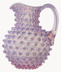 Ručne fúkaný džbán Hobnail