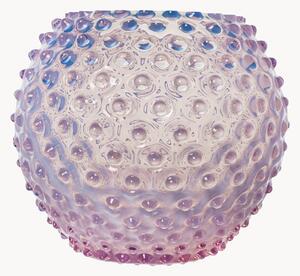 Ručne fúkaná váza Hobnail, V 18 cm