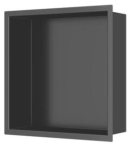 Vstavaná polička SAT Aurum čierna matná 33x33 cm SATAURN3030MB