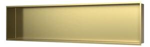 Vstavaná polička SAT Aurum zlatá 121x28 cm SATAURN12128BG