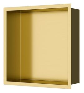 Vstavaná polička SAT Aurum zlatá 33x33 cm SATAURN3030BG
