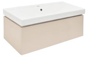 Kúpeľňová skrinka SAT Feel 100x30x46 cm mat SATFEEL100BEU1