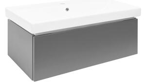 Kúpeľňová skrinka SAT Feel 100x30x46 cm mat SATFEEL100ANTU1