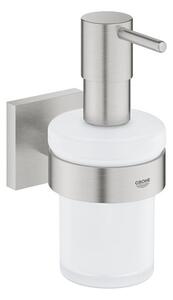 GROHE Start Cube Accessories dávkovač mydla s držiakom supersteel 41098DC0